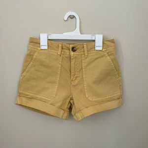 Cute yellow shorts
